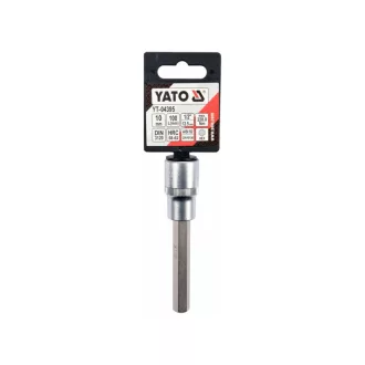 YATO Cheie tubulară lungă Allen 1/2" 10 mm CrV