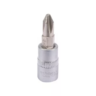 YATO Bit cheie tubular Phillips 1/4" PH2 CrV