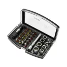 YATO Set biți și prize 34 piese 1/4" S2