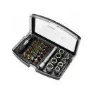 YATO Set biți și prize 34 piese 1/4" S2