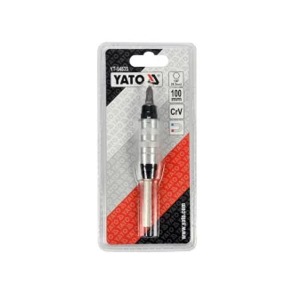 YATO Suport cu balamale 100 mm 1/4" magnetic CrV