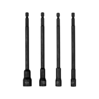   YATO Set chei pentru piulițe lungi, 4 piese, 150 mm, magnetic