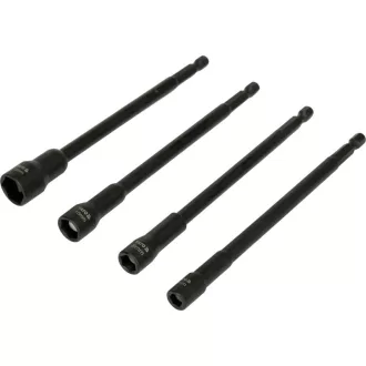   YATO Set chei pentru piulițe lungi, 4 piese, 150 mm, magnetic