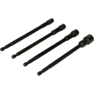   YATO Set chei pentru piulițe lungi, 4 piese, 150 mm, magnetic