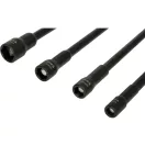 YATO Set chei pentru piulițe lungi, 4 piese, 150 mm, magnetic