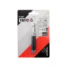 Suport biți YATO 80 mm 1/4" magnetic (cu capac flexibil)