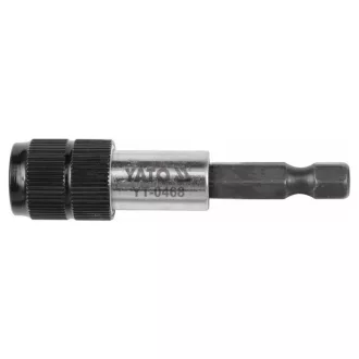 YATO Suport biți 60 mm 1/4" cu eliberare rapidă inox