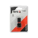 Adaptor vârf YATO 1/2" pătrat->1/4" Hex 50 mm (pentru cuplu mare)