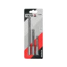 YATO Set suport bit 3 piese 1/4"