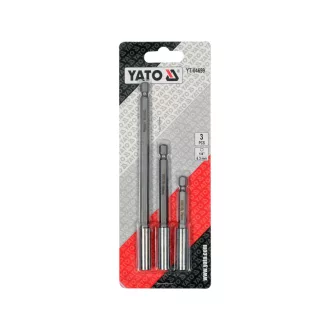 YATO Set suport bit 3 piese 1/4"