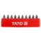 Set vârfuri YATO 10 bucăți PH1 25 mm