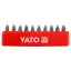 Set vârfuri YATO 10 bucăți PH1 25 mm