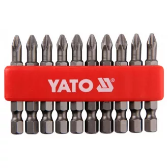 Vârf de vârf YATO PH2 x 50 mm (10 buc)