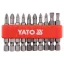 Set vârfuri YATO 10 bucăți 50 mm (5-6 mm-PH1-PH2-PZ1-PZ2)