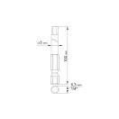 Vârf de curățat YATO Allen 3,0 + 5,0 mm x (2 buc)