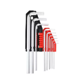 Set chei hexagonale YATO 9 piese 1,5-10 mm CrV