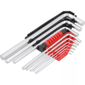 Set chei hexagonale YATO 9 piese 1,5-10 mm CrV