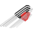 Set chei hexagonale lungi YATO 9 piese 1,5-10 mm CrV