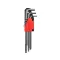 Set chei hexagonale YATO 9 piese 1,5-10 mm CrV