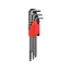 Set chei hexagonale YATO 9 piese 1,5-10 mm CrV