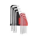 Set chei hexagonale YATO 10 piese 2,0-12 mm CrV