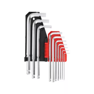 Set chei hexagonale YATO 10 piese 2,0-12 mm CrV