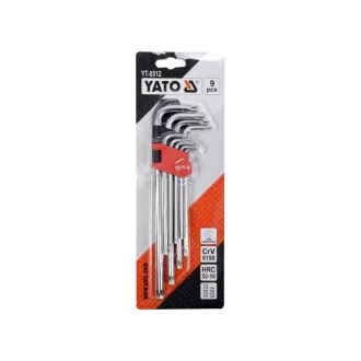 Set chei YATO Long Torx 9 piese T10-T50 CrV