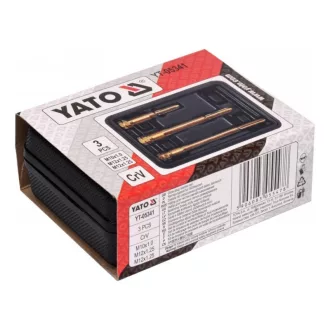   YATO Kit reparare si curatare filet bujii incandescente 3 piese M10-M12 CrV