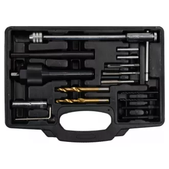   Kit de îndepărtare a bujiilor incandescente deteriorate YATO 16 bucăți 3/8" CrV