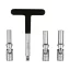YATO Set chei pentru bujii 4 piese 8-12 mm
