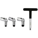 YATO Set chei pentru bujii 4 piese 8-12 mm