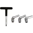 YATO Set chei pentru bujii 4 piese 8-12 mm