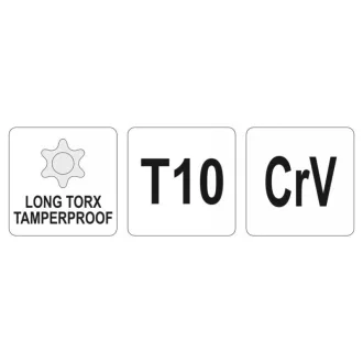 YATO Cheie Torx lunga T10 CrV