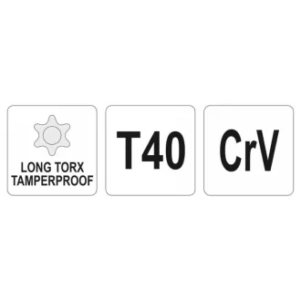 YATO Cheie Torx lunga T40 CrV