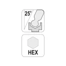 YATO Cheie hexagonală cu cap bilă 2,5 mm / 13 x 100 mm S2