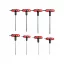 YATO Set chei Allen T cu cap sferic 8 piese 2,5-10 mm S2