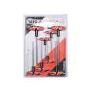 YATO Set chei Allen T cu cap sferic 8 piese 2,5-10 mm S2