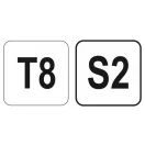 YATO cheie T8 / 130 mm S2