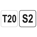 YATO cheie T20 / 130 mm S2