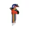 Set chei hexagonale extinse YATO 9 piese 1,5 - 10 mm S2