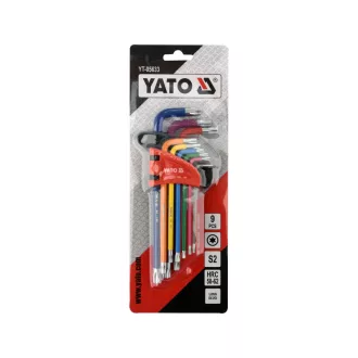 Set chei YATO Long Torx 9 piese T10 - T50 S2
