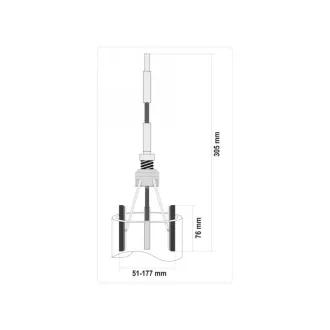 YATO Cilindru honus 51-177 mm