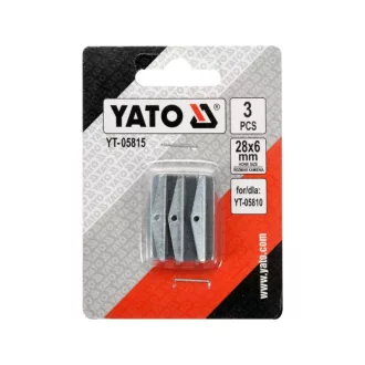 YATO Falcă înlocuibilă pentru șlefuire 28 x 6 mm (3 buc)