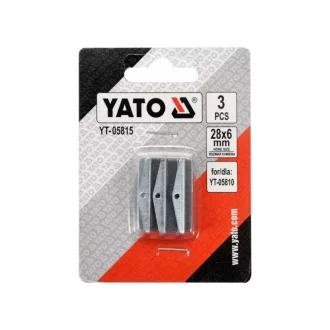 YATO Falcă înlocuibilă pentru șlefuire 28 x 6 mm (3 buc)