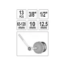 Kit de îndepărtare a filtrului de ulei YATO 13 bucăți 3/8"