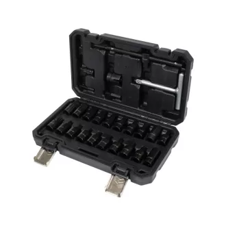 YATO Set chei de scurgere a uleiului 26 piese 3/8" CrV