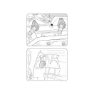 YATO Set de fixare control 4 piese (benzină) VW Skoda Seat