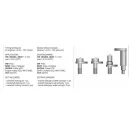 YATO Set de fixare control 4 piese (benzină) VW Skoda Seat