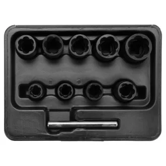   Set de îndepărtare a capului de șurubelniță YATO 10 bucăți 3/8" 10-19 mm