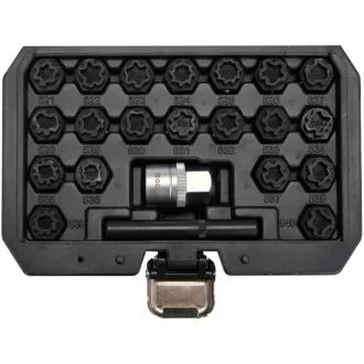   Set de demontare a șuruburilor de protecție roată YATO VW 22 piese